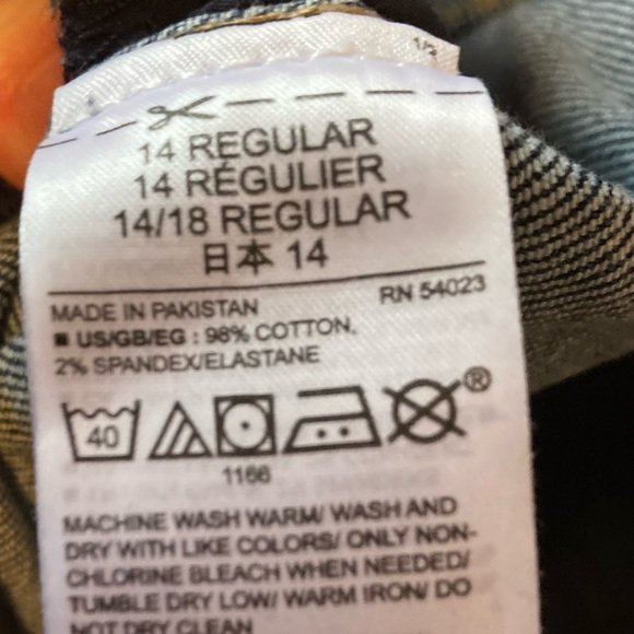 Womens Gap Authentic Denim High Rise Jeans 14/32R - Picture 10 of 13